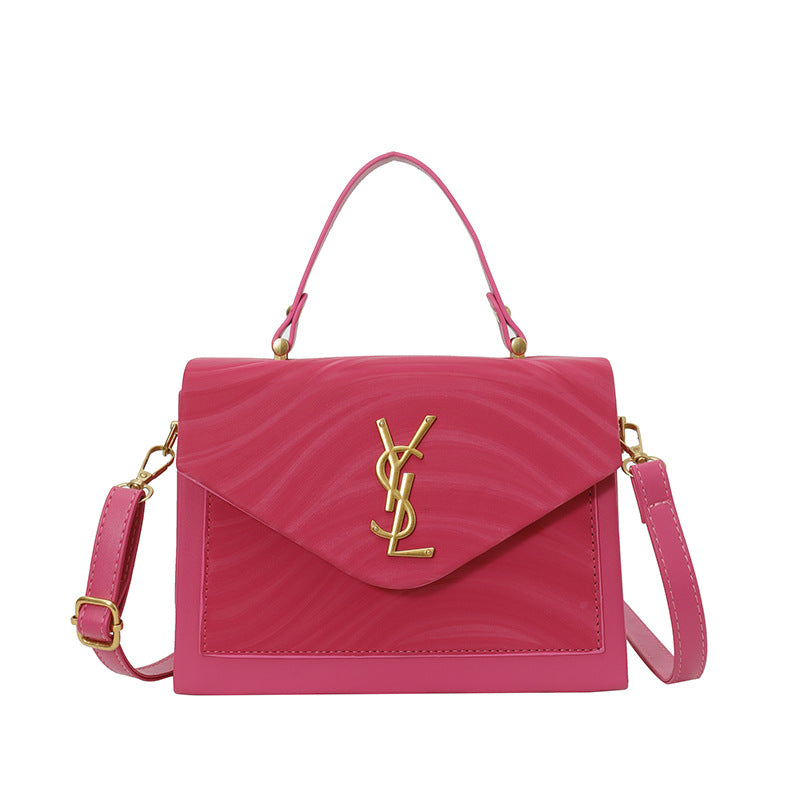 2025 new women's retro small square bag ladies shoulder crossbody commuter messenger bag trendy letter box bag - export quality