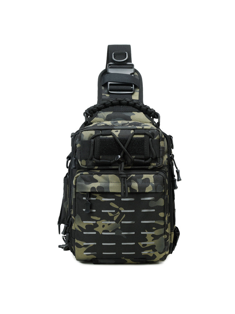 New single shoulder luya bag backpack fishing rod bag special backpack large equipment crossbody multi-functional fanny pack