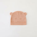 Smiley baby hat (coffee color)