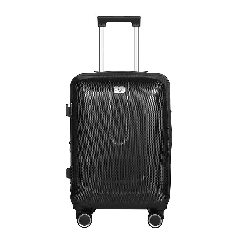 Foreign trade PC suitcase three-piece student trolley case universal wheel thickened anti-drop and wear-resistant travel password box wholesale