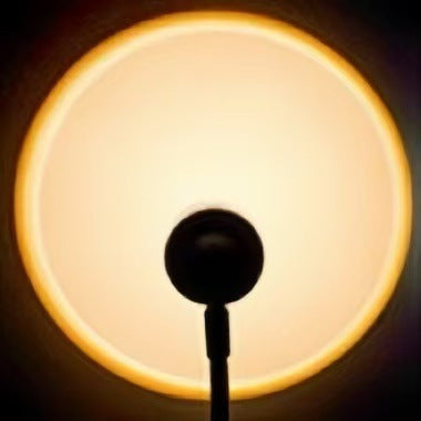 Internet celebrity bedroom projection live photo sunset sunset light photography filling light sunset light projection lighting ambient light