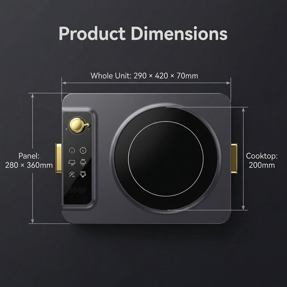 European and american standard 110v electric ceramic stove for home multi-function high-power stir-fry hot pot induction cooker desktop electric stove stir-fry