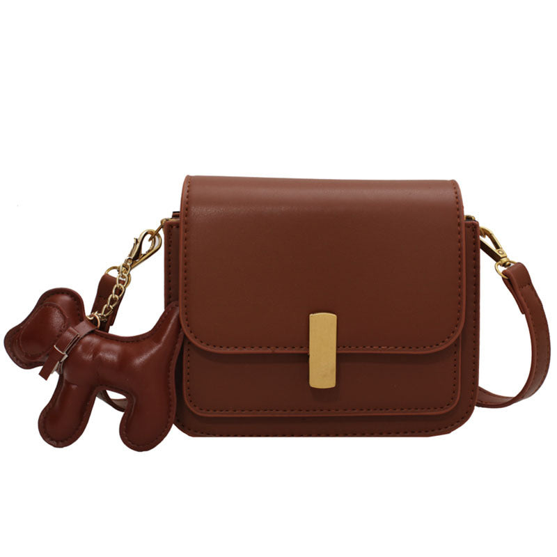 Cross-border customized small bag women's 2025 new versatile fashion messenger bag texture fashionable commuter shoulder small square bag