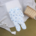 Baby romper footed long sleeve bodysuit - newborn sleepwear (class a)
