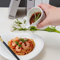 Minimalist ceramic black and white milk pitcher/small jar - practical seasoning container for home, restaurant, western cuisine sauce cup
