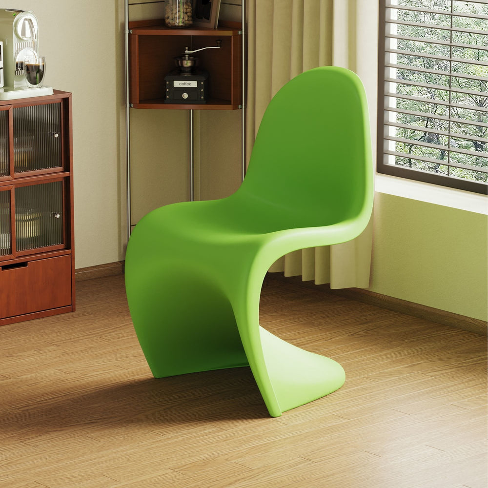 Simple modern for homethickened dining chair scandinavian stackable plastic back chair designer popular makeup chair