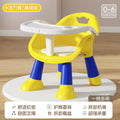 Vibrant yellow + single dinner plate + soft cushion