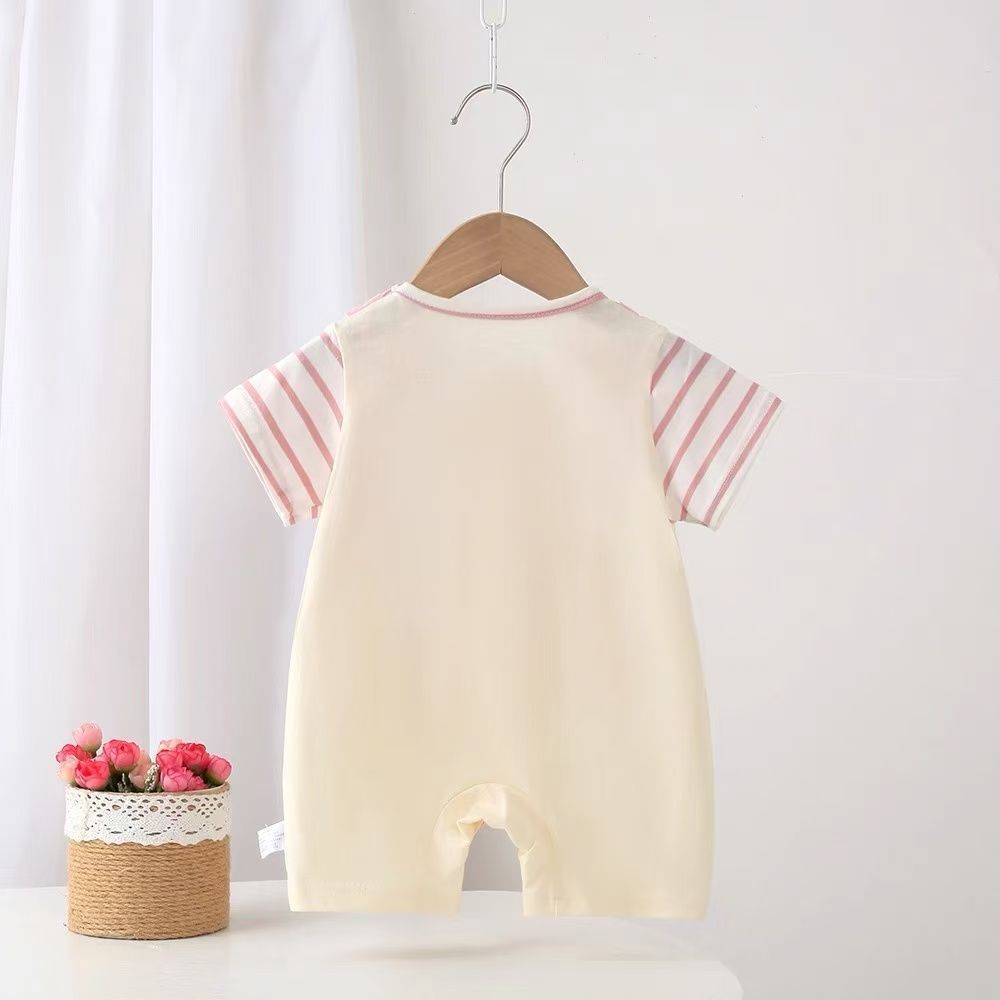 Infant and toddler onesies, new summer styles for baby girls, outdoor rompers, newborn clothes, baby crawling suits