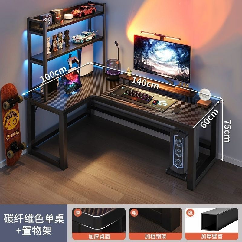 Computer desk desktop home electric competition table and chair bedroom corner office table new chinoiserie large desk student study table