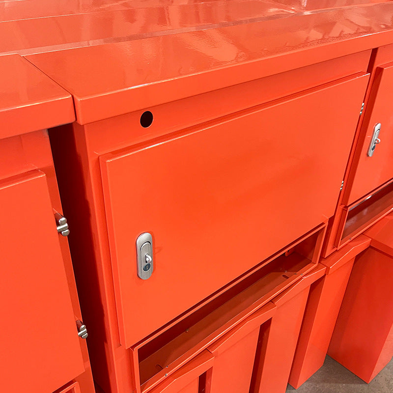 Distribution box empty box shell construction site outdoor waterproof meter box with bracket industrial socket box thickened