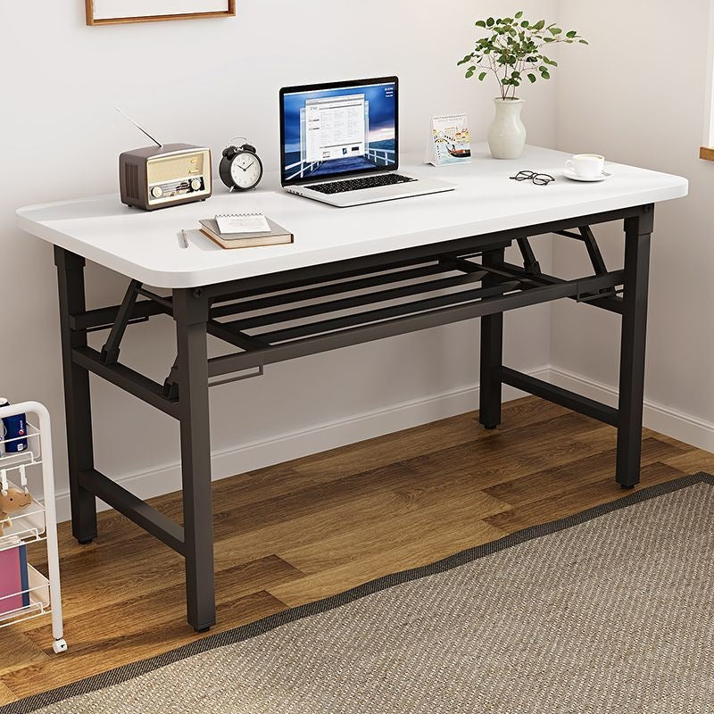 Foldable computer desk desktop desk casual modern home office table bedroom simple study table writing desk