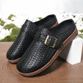 Amazon independent station  cross-border foreign trade large size slippers spring & fall new style retro casual slip-on toe slippers