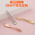 Zinc alloy eye cream mask spoon beauty skin care tool cosmetics dispensing spoon eye cream application pick stick digging spoon