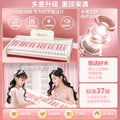 Household wooden mini piano kids electronic keyboard beginner girl baby infant toddler first birthday boy toy gift