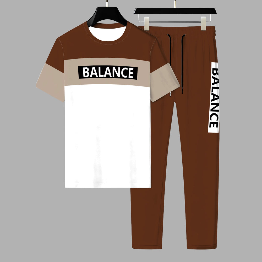 Men's casual activewear set - hot seller in us & european cross-border e-commerce