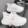 Men's shoes 2025 new arrivals: unique platform sneakers, breathable mesh, trendy casual athletic shoes, white sneakers, dad shoes for men