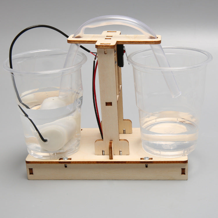 Science and technology small production invention science experiment set DIY children's handmade material package primary school students homemade water dispenser