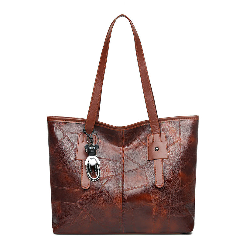 new arrival large-capacity women's bag k-styletrendy women's shoulder bag tote bag one-piece drop shipping work clothingsatchel bag