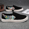 Men's canvas shoes 2025 new spring breathable casual slip-on thousand-layer sole handmade old beijing style canvas sneakers