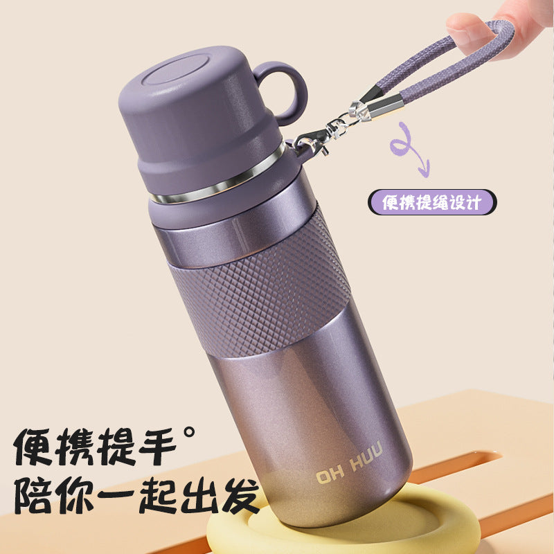 316 stainless steel insulated tumbler - portable travel mug, outdoor sports water bottle, home use for men and women