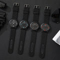 Trending fashion digital men's watch canvas strap quartz wristwatch - wholesale direct from manufacturer