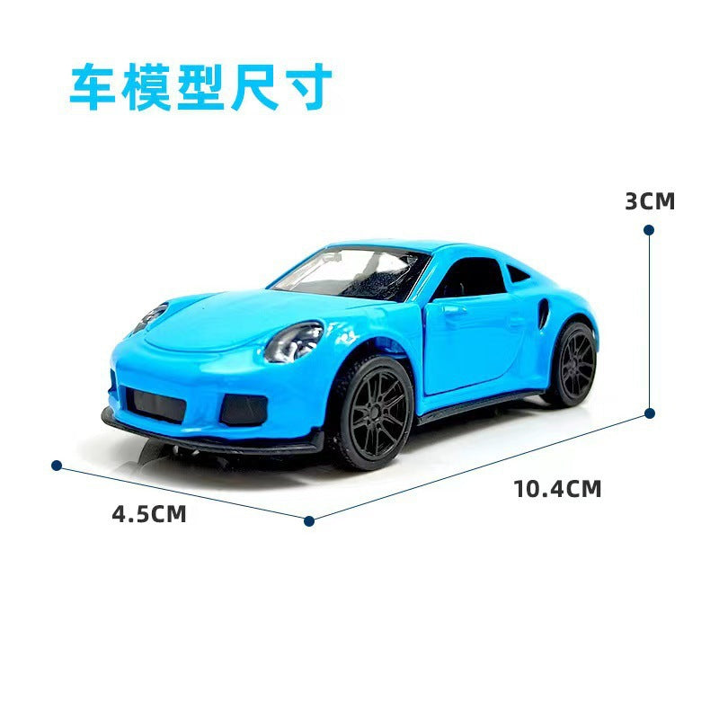 alloy toy car 1:43 model artificial car boy gift sports car ornaments can open the door toy car