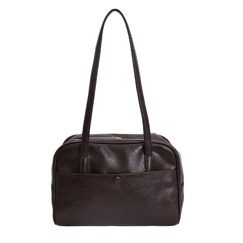 trendy versatile underarm bag 2025 autumn/winter new retro fashion bag women's designer niche shoulder bag