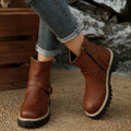 spring/autumn new arrival: thick-soled martin boots for cross-border e-commerce. plus sizes available. price difference: $0.67. wholesale options available. dropshipping to  and