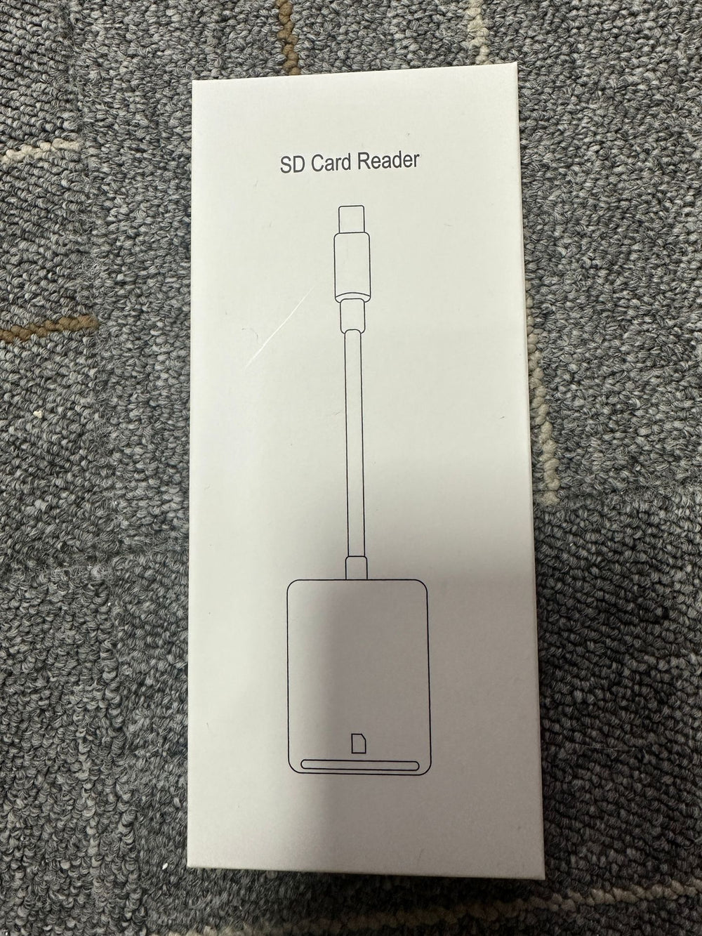 Sd+tf card reader for phones, computers, tablets, dslr cameras - usb dual port 3-in-1 adapter