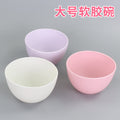 Beauty salon tpr silicone-like mask bowl applicator mixing stick body mask beauty tool large mask stick soft plastic