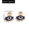 Wholesale devil's eye earrings - european & american style, chic, unique, high-end, statement pearl studs & earrings for women