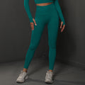 New arrivalknitting seamless peach butt tight yoga pants women's high waist butt showing running sports fitness pants processing personalized
