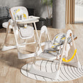 Baby high chair - home use, rocking & folding, multifunctional, convertible to toddler chair, dining chair