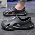 Crocs men's summeroutweareva toe cap slippers outdoor couple casual sports beach sandals difficult men's style