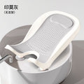 Baby bath support stand - foldable, no-assembly, non-slip bath tub holder for infants and toddlers