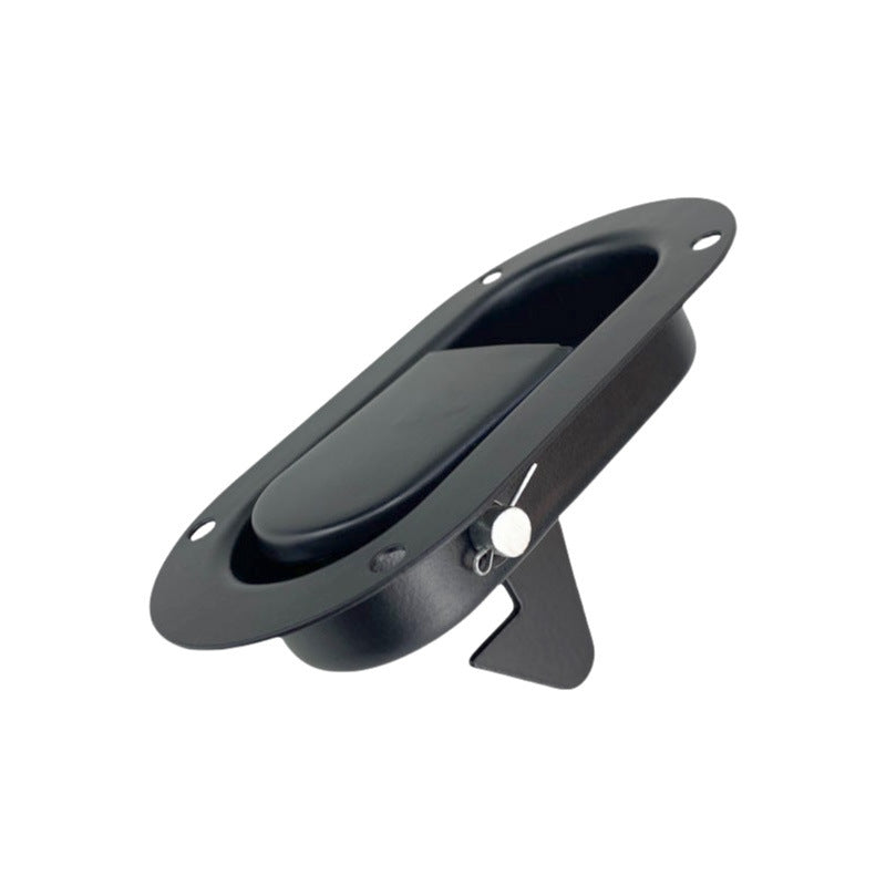 Generator set electric cabinet door elliptical lock spray plastic compartment lock machine cabinet lock suitable for gasoline engine spot hot sale direct supply