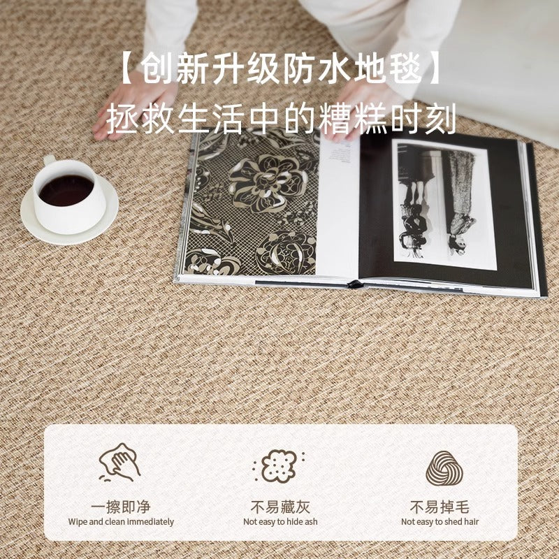 Carpet living room bedroom accessible luxurynew arrival bedside no-wash and wipeable room classy sense no-maintenance sofa waterproof floor mat