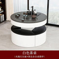 Rock slab kung fu coffee table small apartment for home fire stone tea table intelligent fully automatic small all-in-one tea table and chair combination