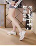 foreign trade plus size women's shoes new arrival leather sneakers women's casualflatscasual soft bottom running dad