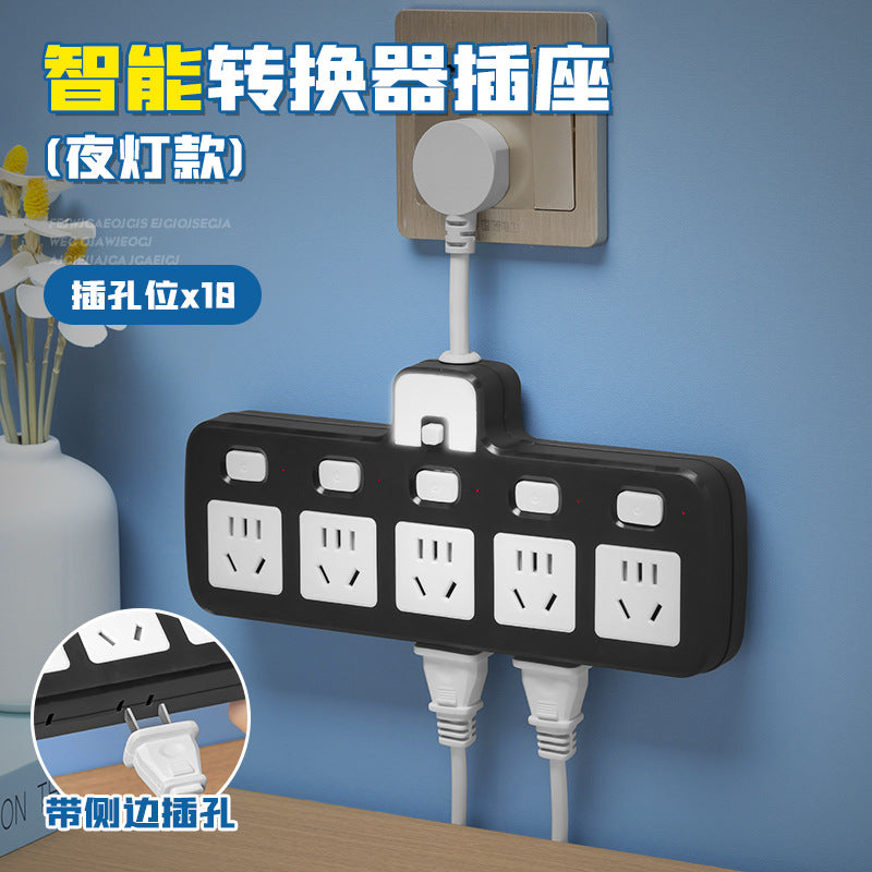 For homeshort cable converter multifunctional student dormitory socket multi-hole short cable usb multi-port charging socket plug