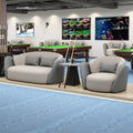 New casual billiards sofa chair billiards hall special ball watching chair double casual negotiation table and chair combination