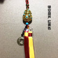 Car pendant car pendant retrocut out gourd car interior decoration car hanging ping an double tassel chinese style pendant
