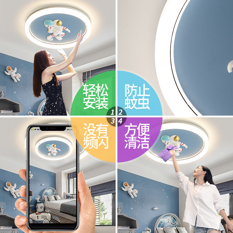 LED ceiling light children's bedroom room lighting cartoon creative modern simple boys and girls master bedroom lighting