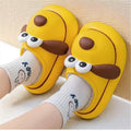 Kids cotton slippers boys baby heattech home indoor and outdoor wear cartoon children's fur shoes girls cotton shoes