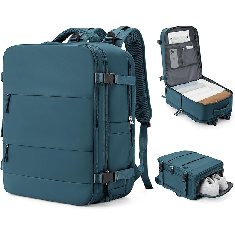 New travel backpack portable large-capacity multi-functional waterproof business backpack dry and wet separation leisure travel bag