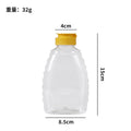 Honey plastic squeeze bottle fried chicken sauce tip cap salad juice squeeze condiment bottle transparent plastic refill bottle wholesale