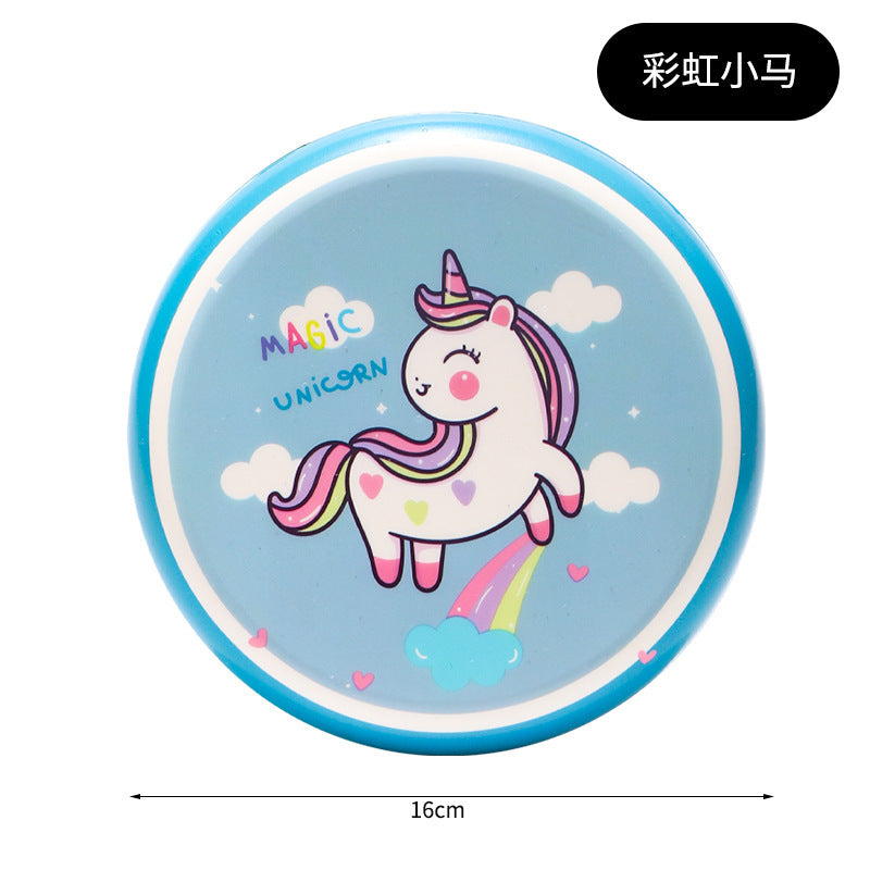Kids' pu soft flying disc - kindergarten toss & catch sports foam frisbee - parent-child interactive outdoor game toy for boys & girls