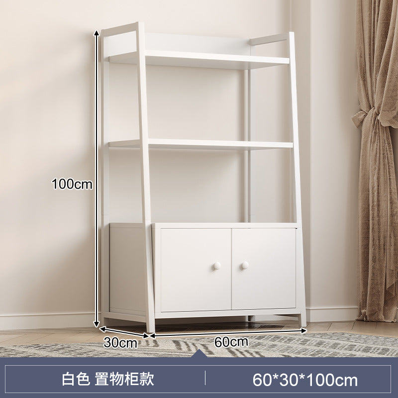 Shelf Multi-layer storage shelf Floor-to-ceiling office locker Shelf Layered shelf Living room display Cabinet with door