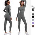 New seamless high-waisted shaping skirt and top set for women - perfect for cross-border e-commerce, skiing, running, cycling, and yoga
