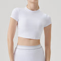 new arrival sports vest t-shirt quick-drying yoga clothes short-sleeved sports tops outdoor yoga tops fitness clothes